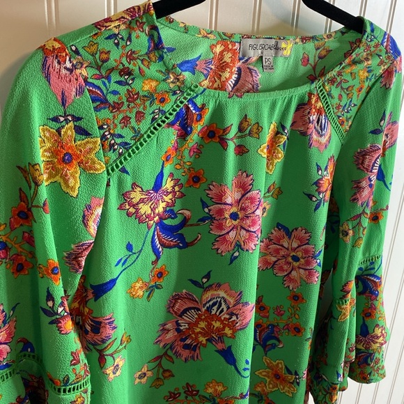 Figueroa & flower women’s blouse size PS petite small - Picture 2 of 8